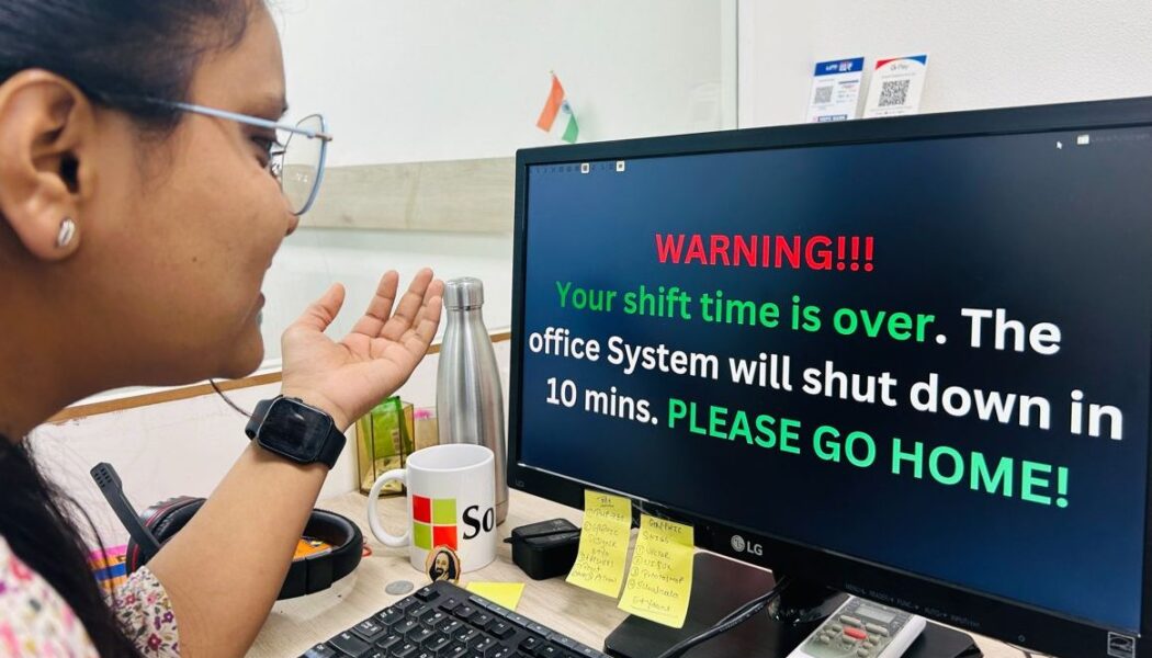 ‘Your shift is over, please go home!’ Indore-based startup’s initiative for Employee Work-Life Balance.