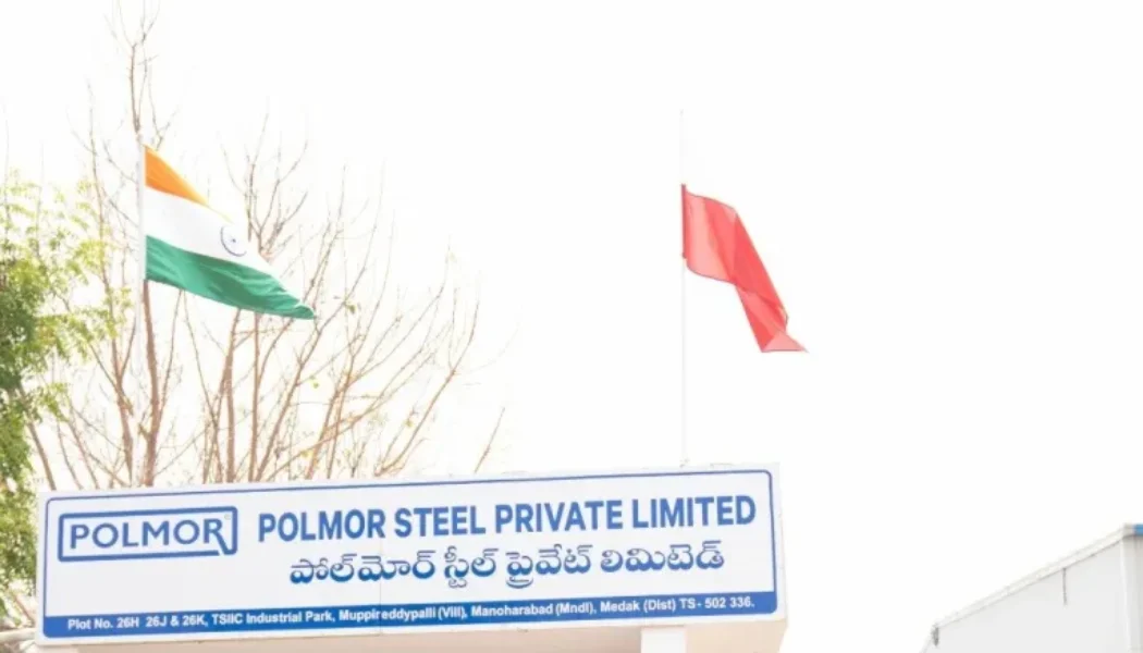 Polmor Steel plans to expand in Telangana and add 100 new jobs.