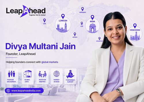 From Local Roots to the World: Leap Ahead Founder Divya Multani is Building India's Global Business Gateway 36043 leap image